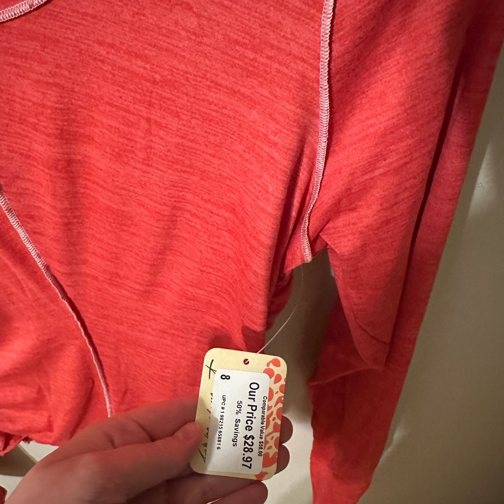 FP Movement by Free People Red/Pink Long Sleeve Top - Picture 3 of 4